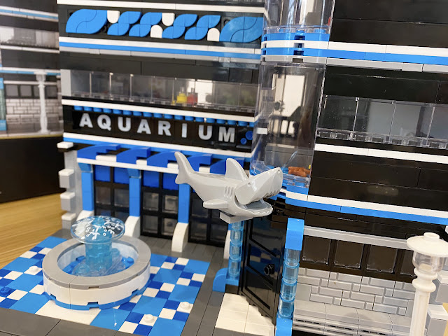 Nifeliz ocean museum compatible with lego