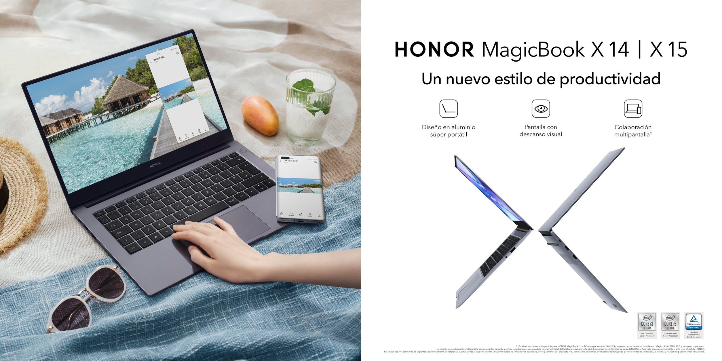 HONOR lanza las nuevas MagicBook X 14 y MagicBook X 15