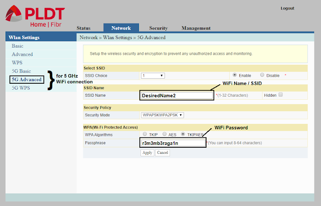 How to Change PLDT Fibr WiFi Password and SSID | PinoyTechSaga