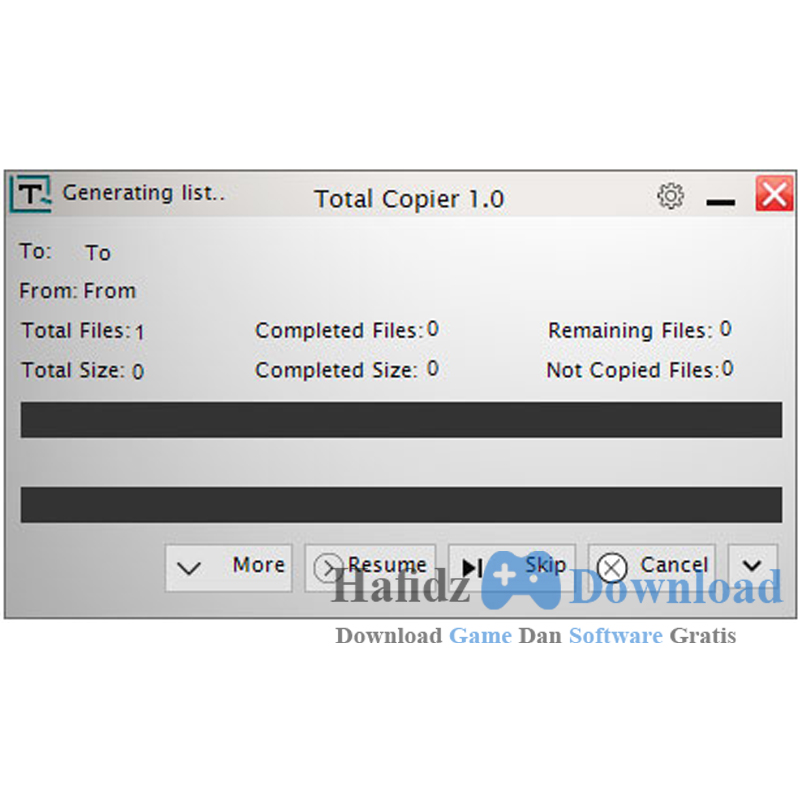 Total Copier 1.0 Free Download Hafidz