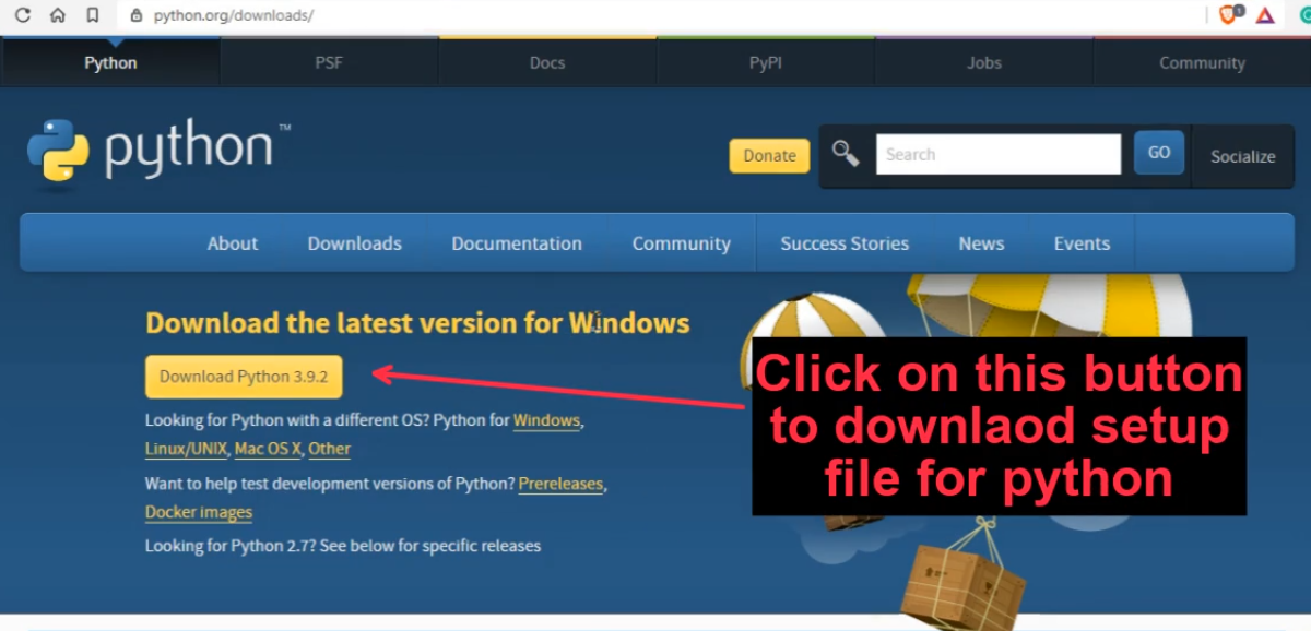How to install latest python version on windows