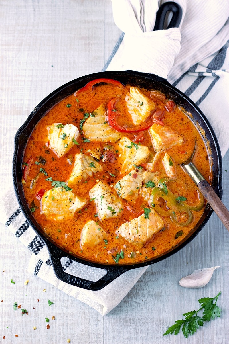 Easy 20-Minutes Fish Stew - INSPIRED RECIPE