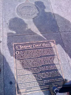 San Francisco's Barbary Coast Trail - Signage