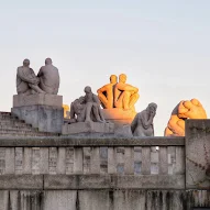 Vigeland Park at Sunrise on an Oslo Itinerary