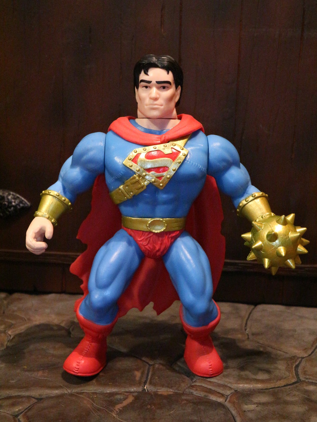 Justice League DC Comics SUPERMAN Mini Figure Figures Stocking Topper Mattel 