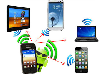 Cara Berbagi/Sharing Jaringan Internet Melalui Wifi Smartphone Android 