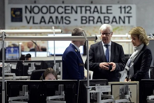 Queen Mathilde and King Philippe of Belgium visited the Emergency Call Centre in Leuven. Diamond, wedding, diamond rings