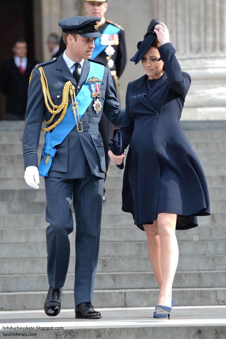 Duchess Kate: The Royals Attend Service of Commemoration at St Paul's