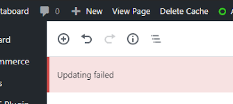  wordpress updating failed error,wordpress updating,