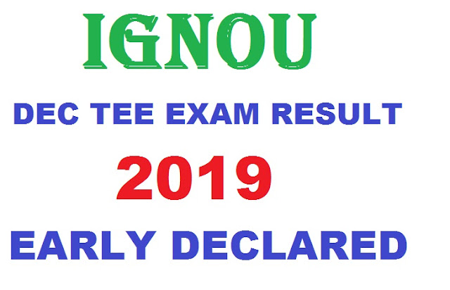 IGNOU HELP4U Ignou December Tee Exam Result 2019 ignou-help4u-ignou-december-tee-exam-result-2019