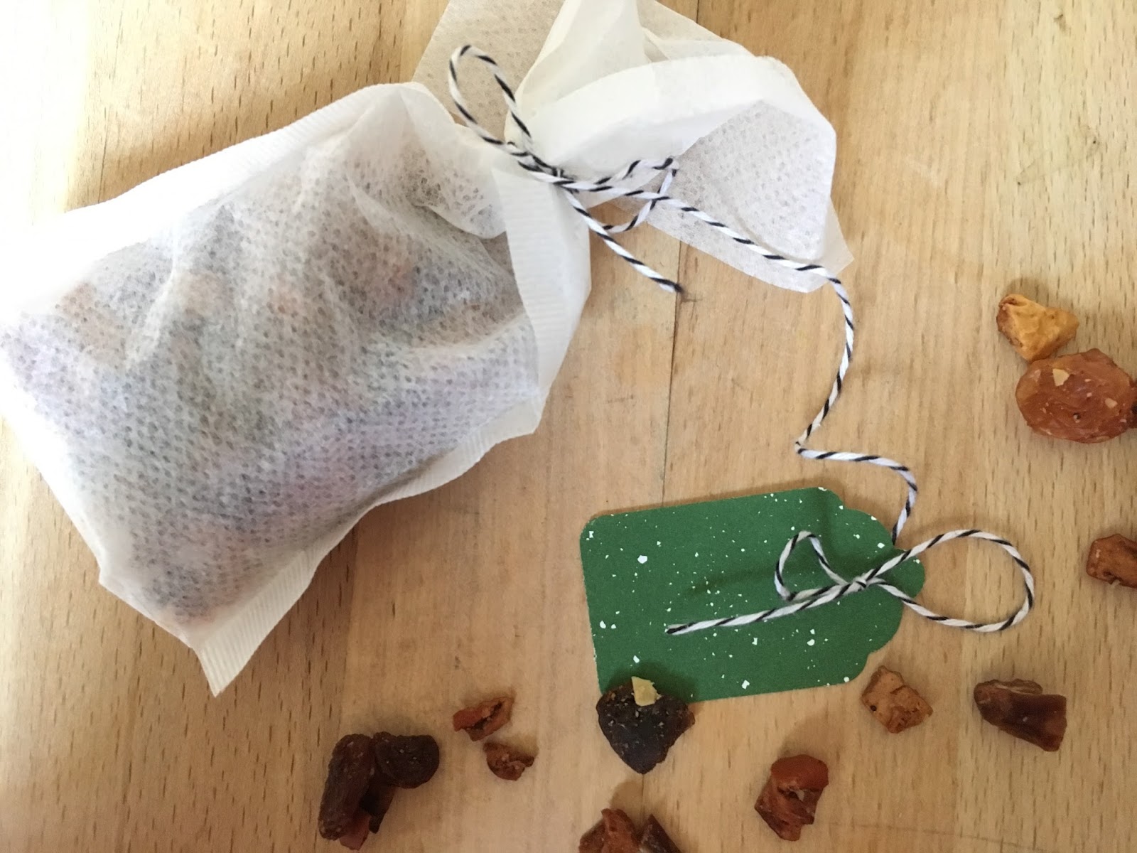 Birgit schreibt: Teebeutel selber machen - Geschenkidee für Weihnachten