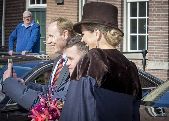 Dutch Queen Maxima opens the Outsider Art Museum at the Hermitage in Amsterdam