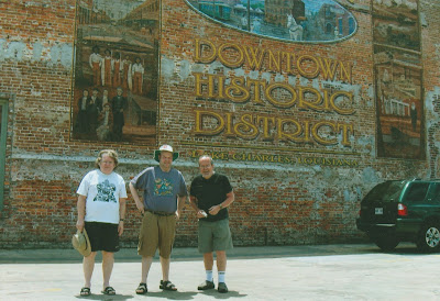 Alan, Brian and John in Lake Charles.