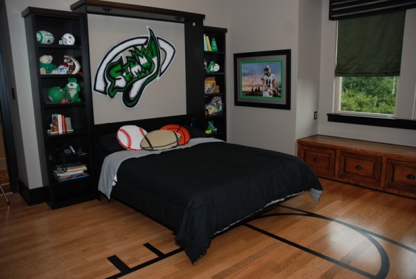 boys sports bedroom decorating ideas | new interior designs