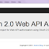 ASP.NET MVC: OAuth 2.0 REST Web API Authorization using Database First Approach