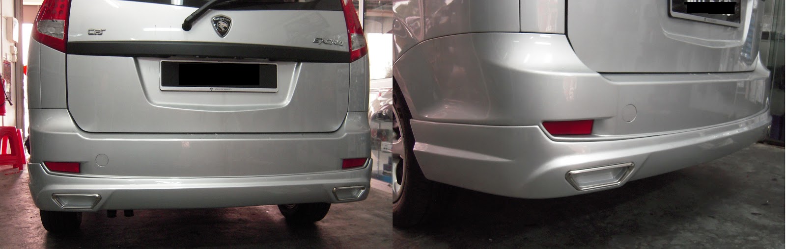 TCA AUDIO CAR ACCESSORIES PROTON EXORA SPORTIVO BODYKIT