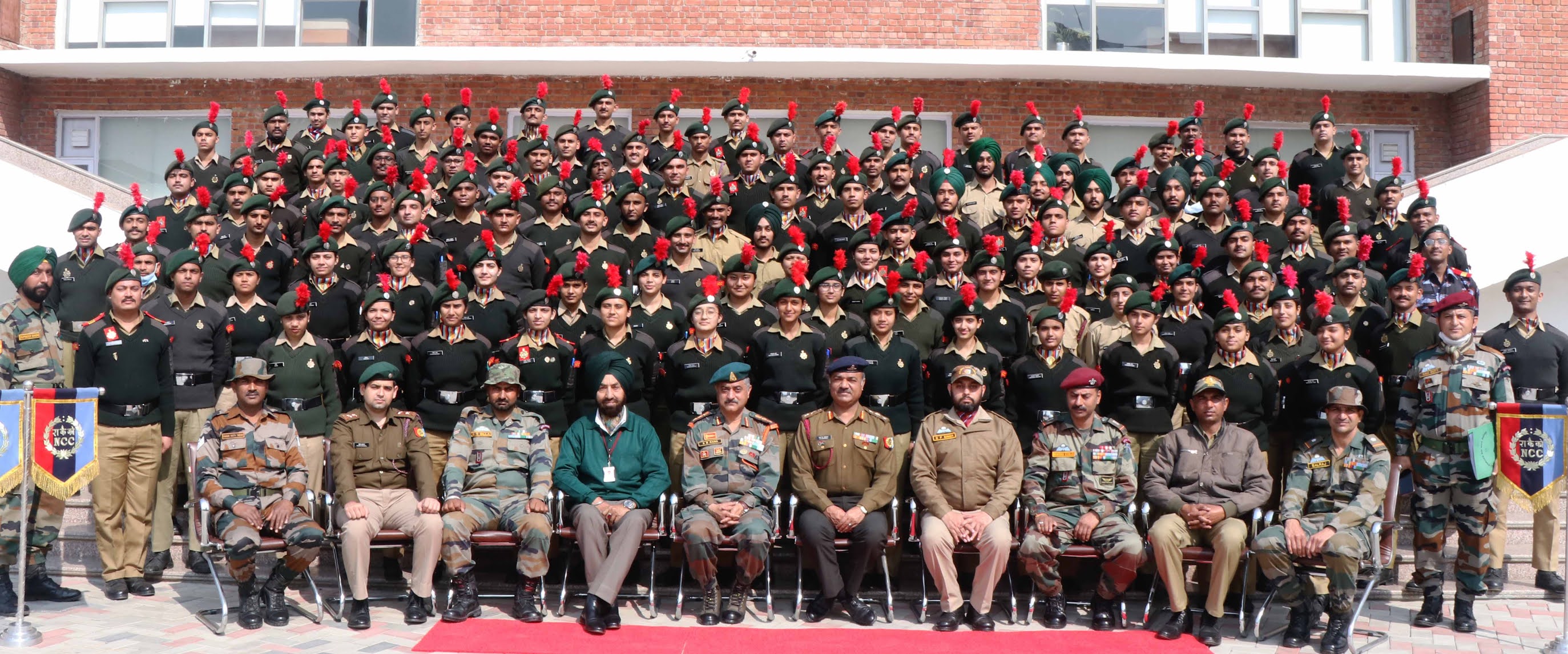 Fiveday NCC Training Camp concluded at Chandigarh University