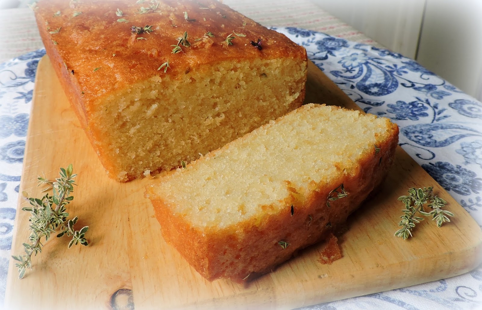 Thyme & Lemon Cake The English Kitchen