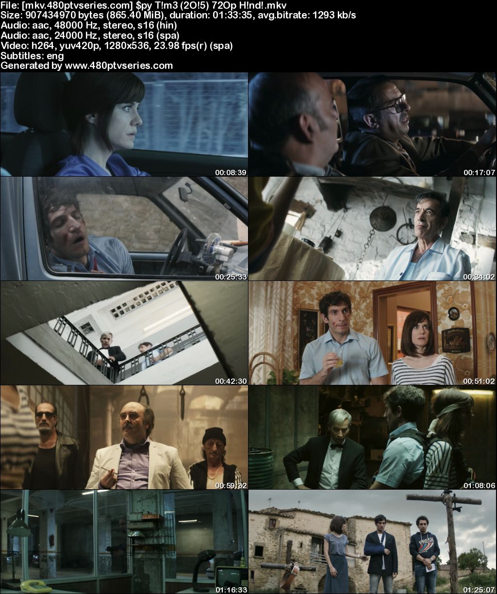 Watch Online Free Spy Time (2015) Full Hindi Dual Audio Movie Download 480p 720p Bluray