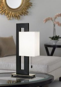 Floating Square Table Lamp Design