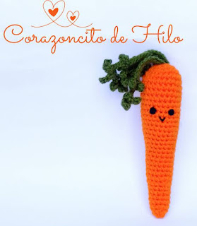 PATRON GRATIS ZANAHORIA AMIGURUMI 42278