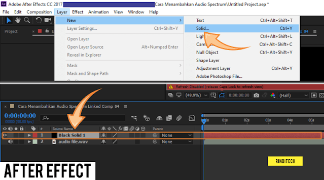 Cara Menambahkan Animasi Audio Equalizer di Premiere Pro (Audio Spectrum)