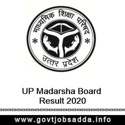 UP Madarsha Board Result 2020 Released Today Check Here