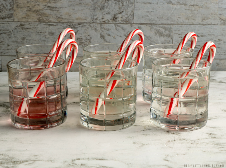 Dissolving Candy Canes Science Experiment Messy Little Monster