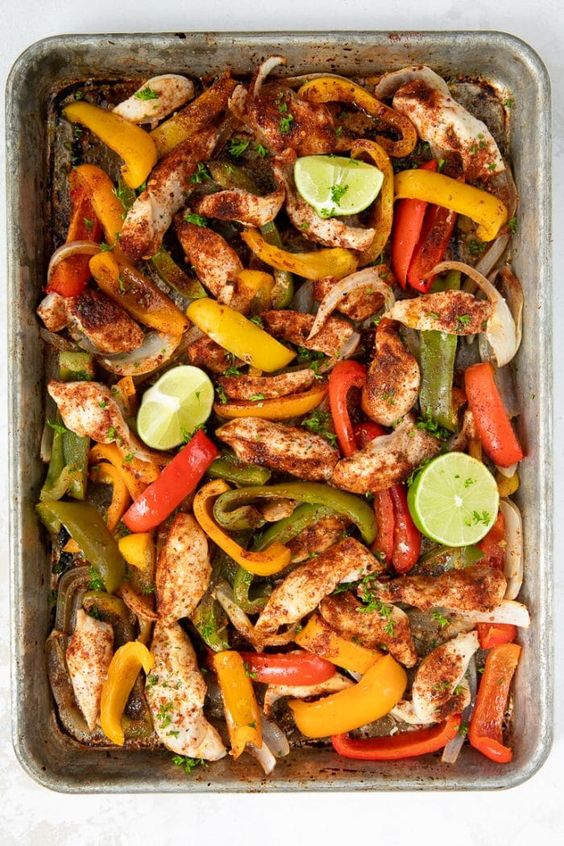Chicken fajita meal prep Recipe Easy