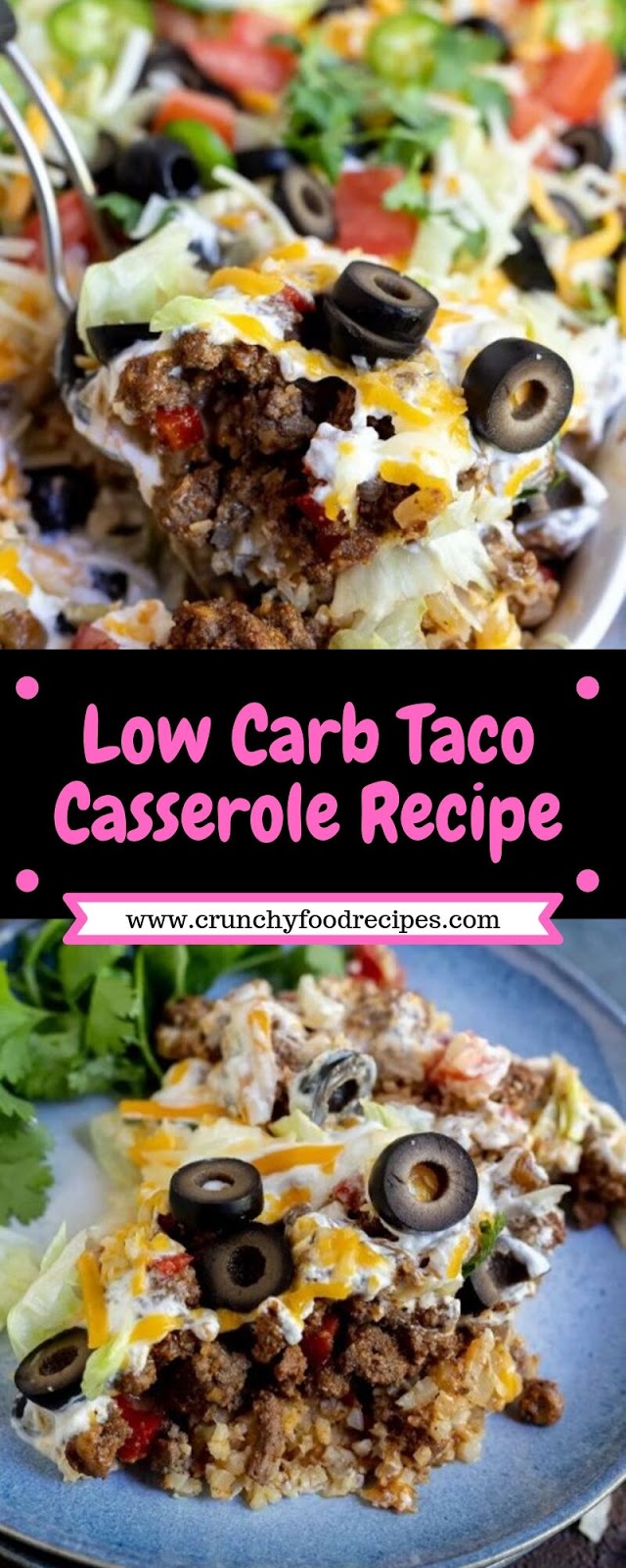 Low Carb Taco Casserole Recipe Low Carb Taco Casserole Recipe
