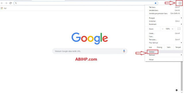 Setelan Chrome Setelan Chrome