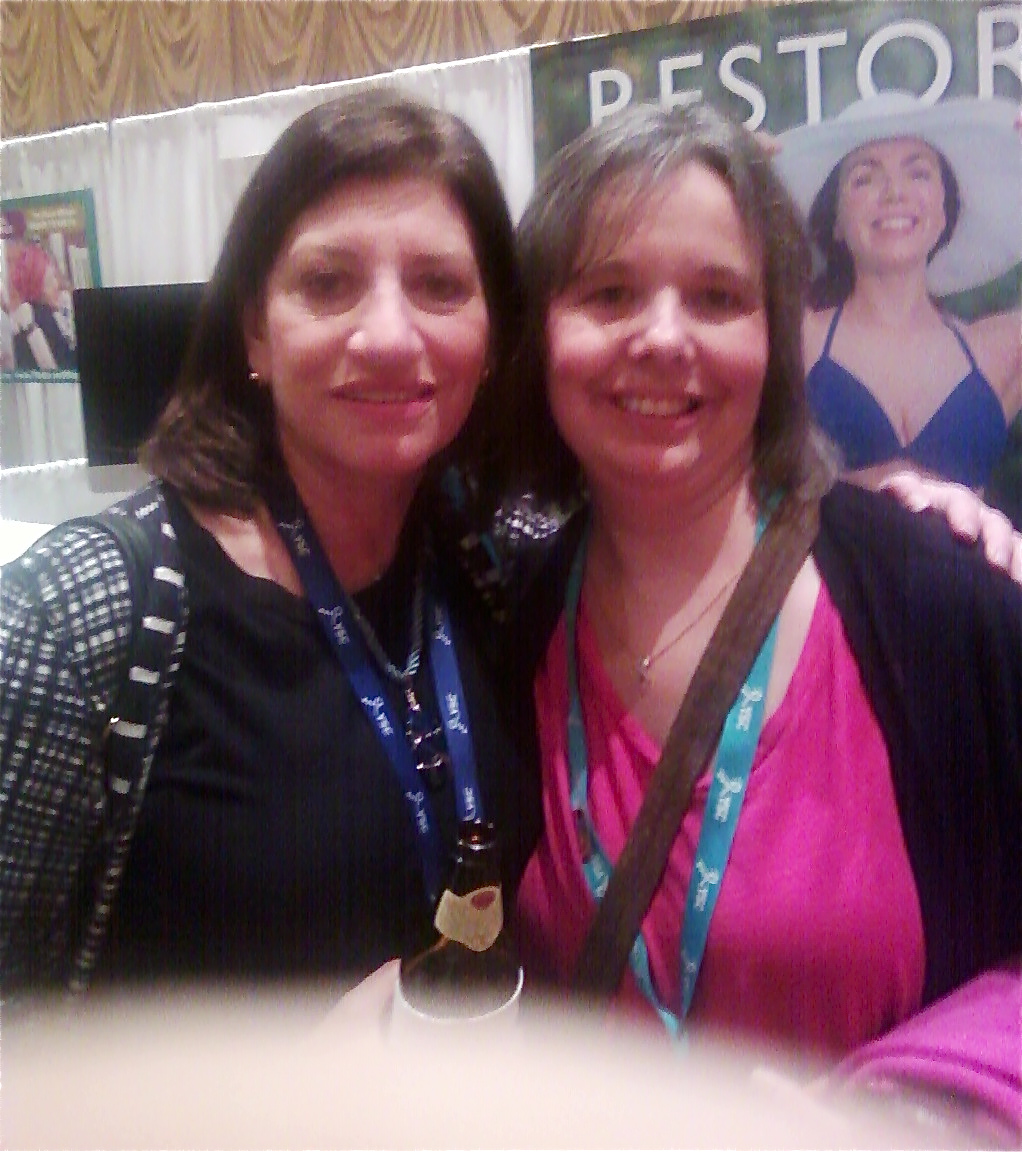 Dr. Judith Salerno, CEO of Komen and me