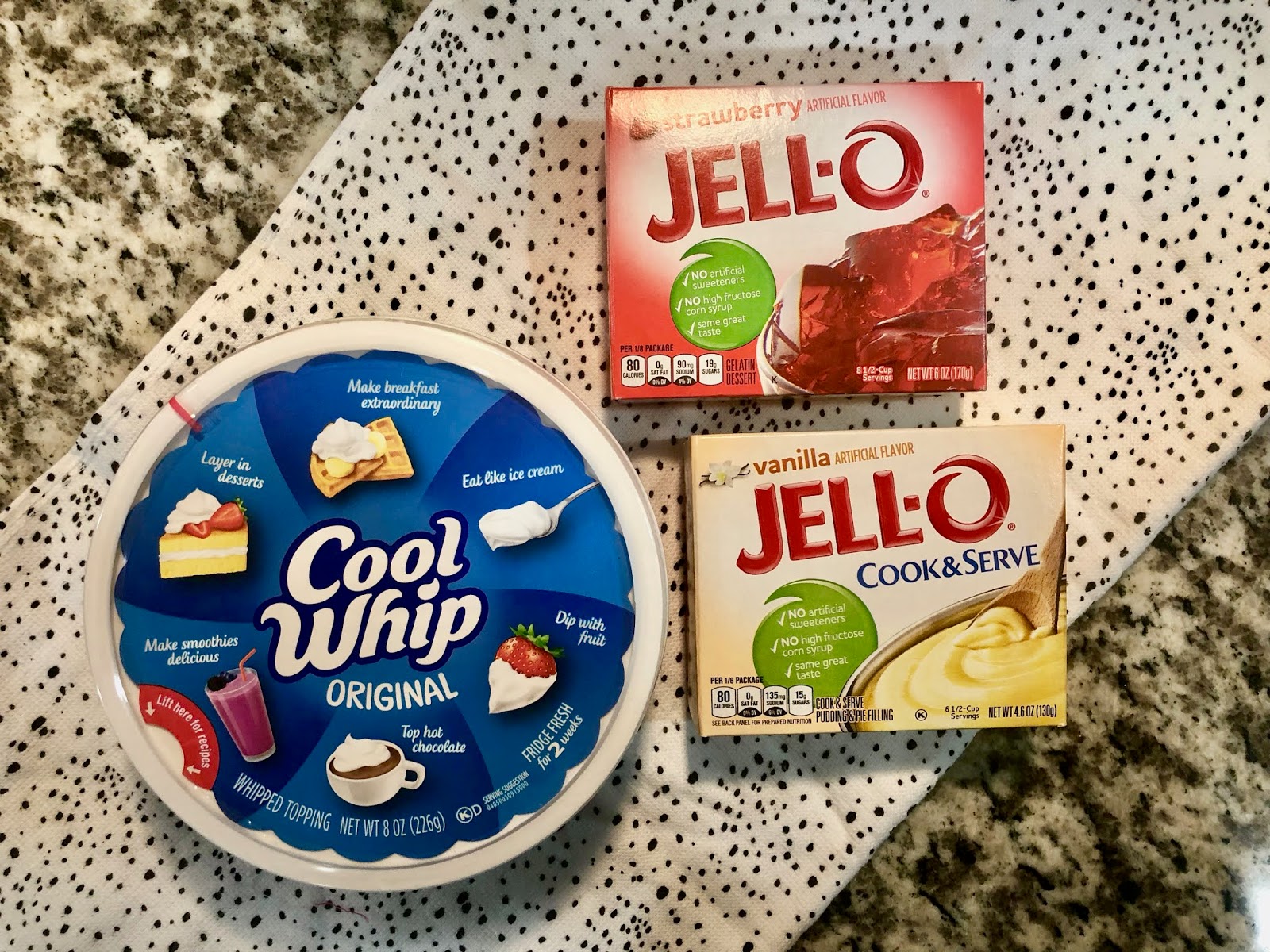 Crazy Cozads Three Ingredient Jello Fluff