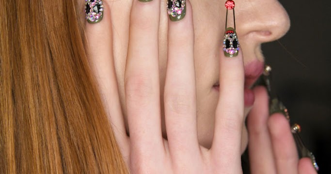 2. "Pop Art Inspired Nail Designs from NYFW" - wide 8