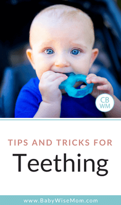 Teething Tips and Tricks. How to help baby with teething pain without using medication or with using medication. How to keep baby on schedule and sleeping well while teething. Teething Tips and Tricks. How to help baby with teething pain without using medication or with using medication. How to keep baby on schedule and sleeping well while teething.