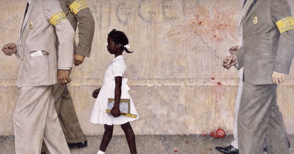 El Poder del Arte "The Problem We All Live With" obra Norman Rockwell