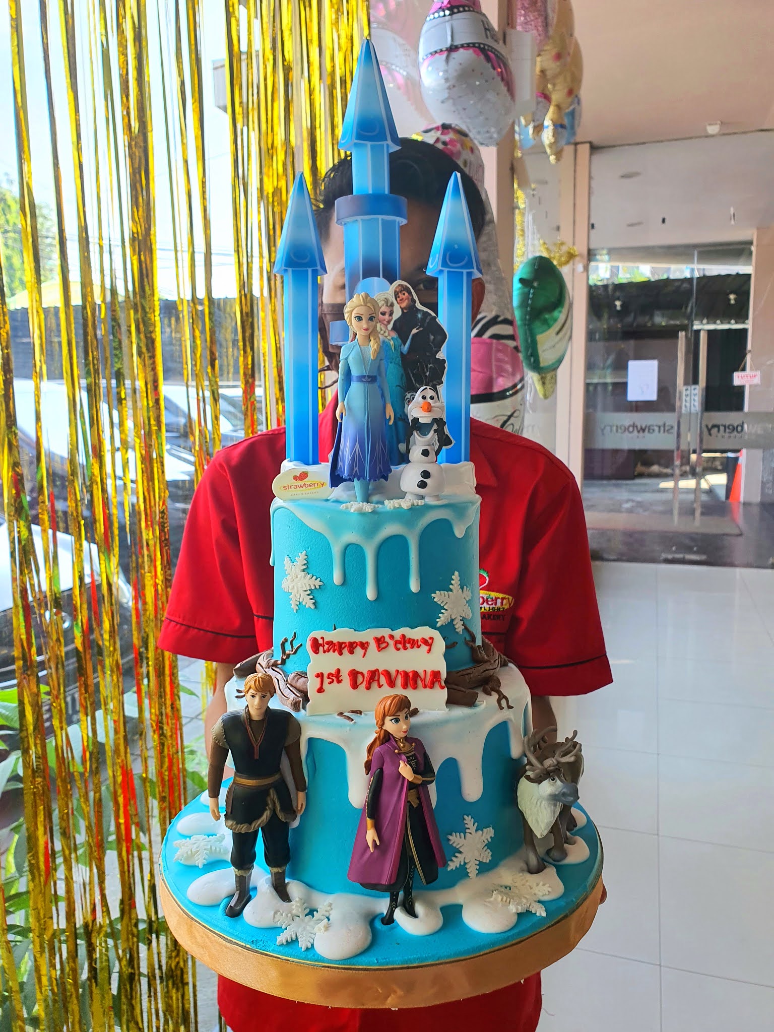 Kue Ulang Tahun Tema Frozen