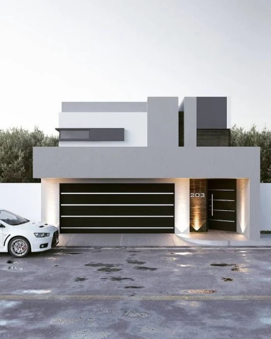 desain rumah minimalis dengan atap dak beton