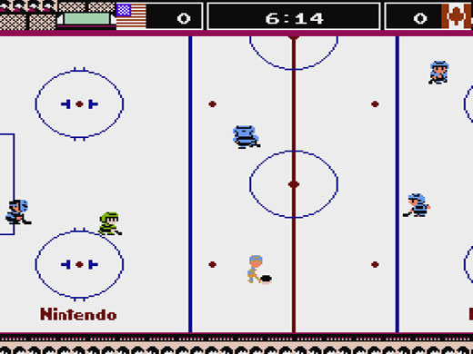 Ice Hockey (NES), o primeiro simulador fiel do esporte