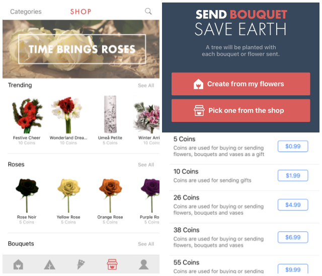 Send Ecofriendly Virtual Flowers & Plant a Tree with Flowerling App Nanny to Mommy