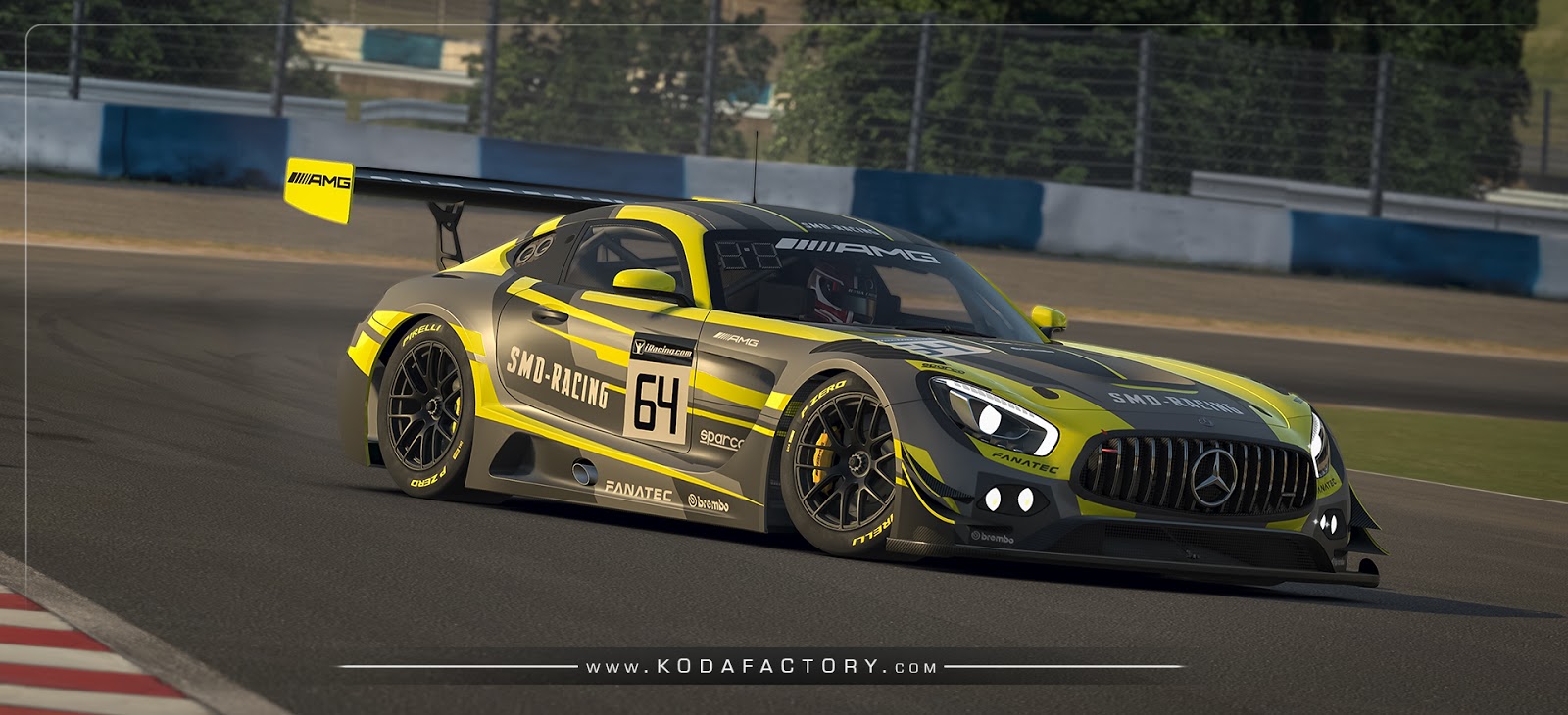 Smd Racing Mercedes Amg Gt3 Iracing Koda Factory