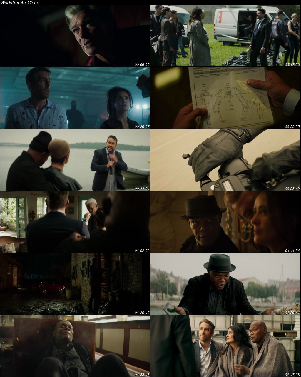 Hitman's Wife’s Bodyguard 2021 [Hindi-English] HDRip 720p ESub