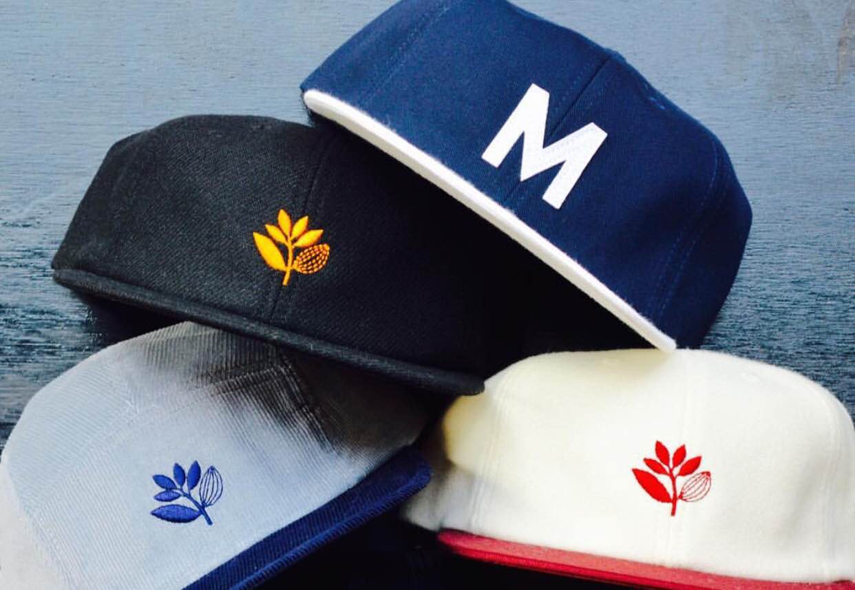 magenta skateboards hat