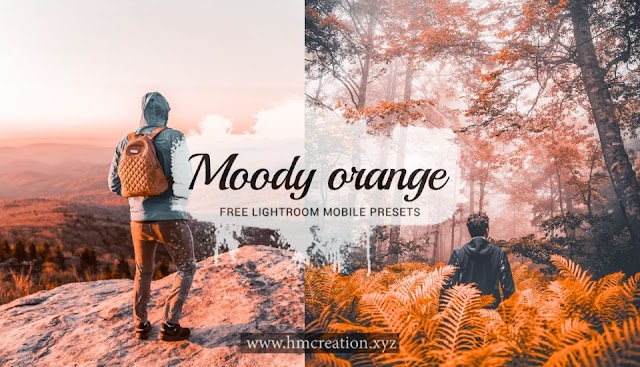 Moody orange lightroom mobile presets free download