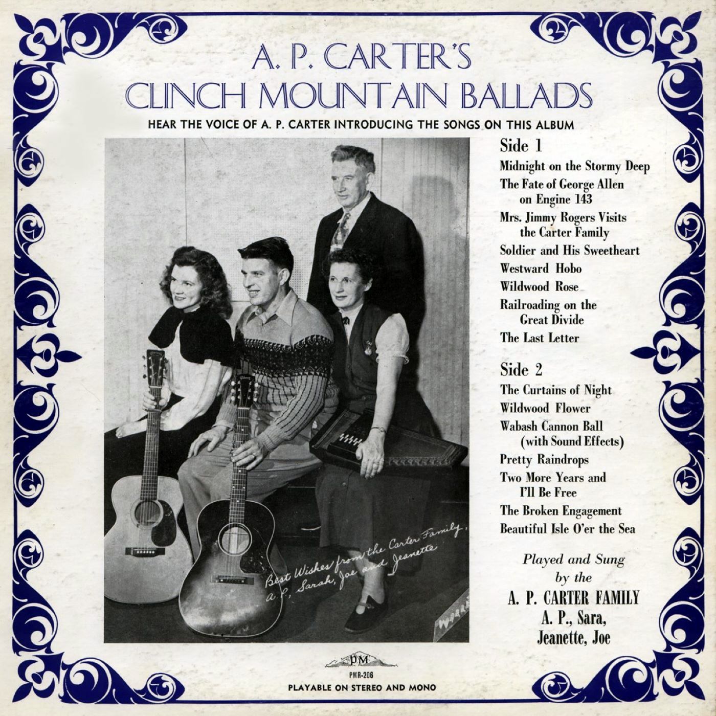 Glenn's Country Music Cabinet: The Carter Family ~ A.P. Carter's Clinch ...
