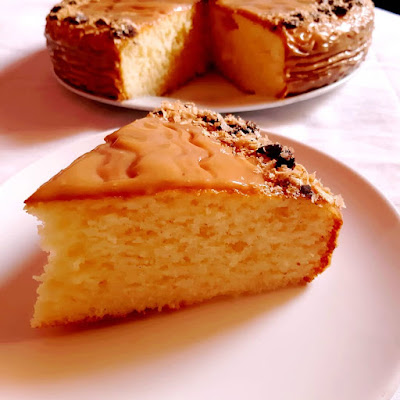 كيكة عادية لذيذة