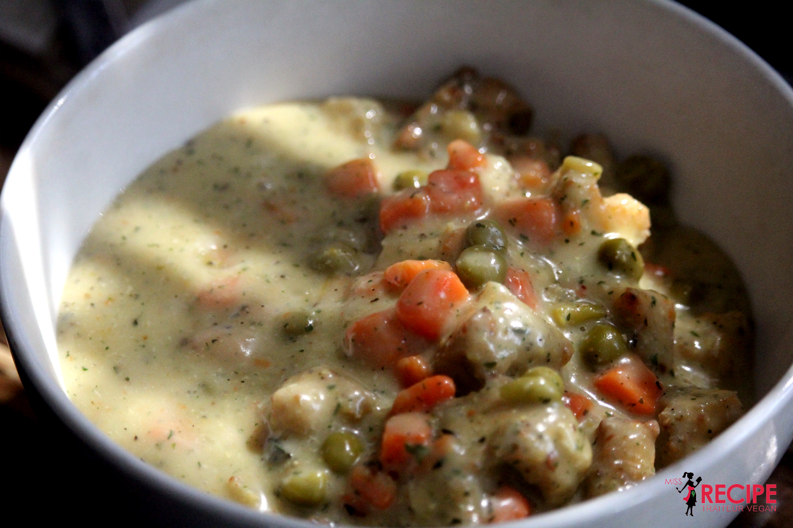 Tofu à la king revisité