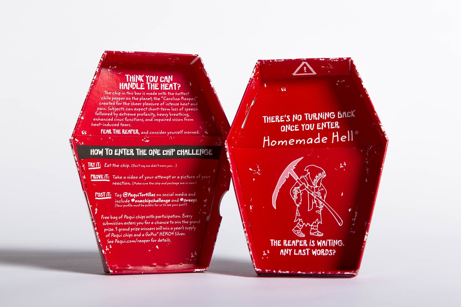 Paqui Carolina Reaper Madness One Chip Challenge on