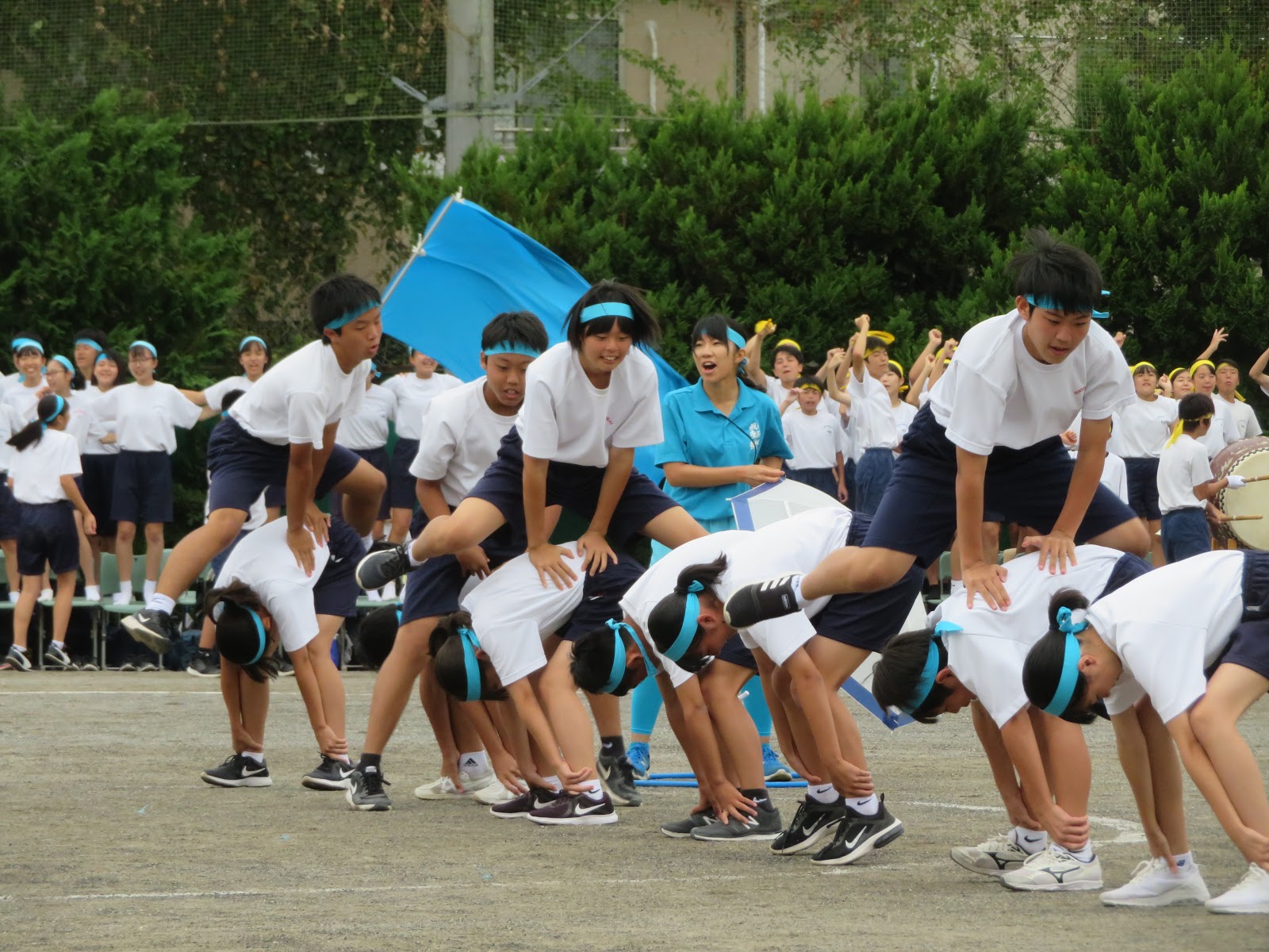 東深井中学校 活動の記録 第４３回 体育祭