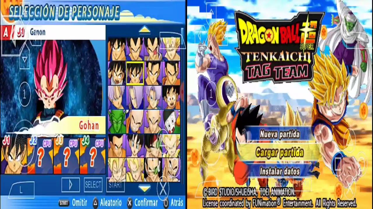 NEW Dragon Ball Z Budokai Tenkaichi 4 BETA X PPSSPP DBZ TTT MOD ISO With  Permanent Menu! - BiliBili